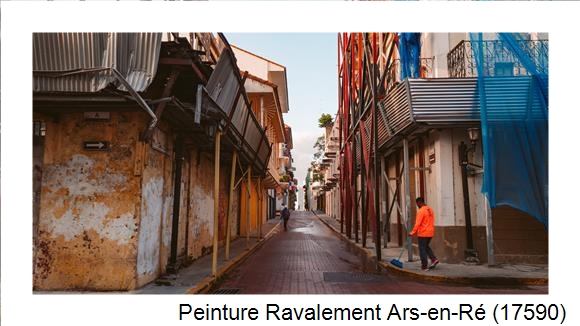 Rénovation façade à Ars-en-Ré (17590)