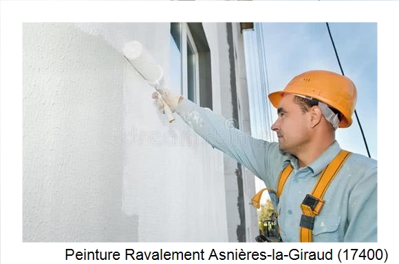 Peinture extérieur à Asnières-la-Giraud (17400)