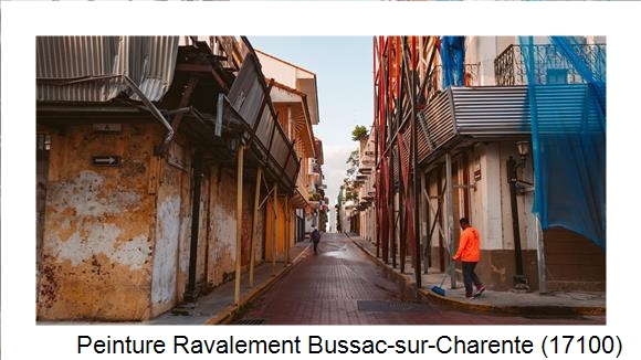 Rénovation façade à Bussac-sur-Charente (17100)