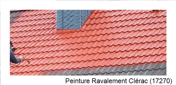¨Peinture toiture à Clérac (17270)