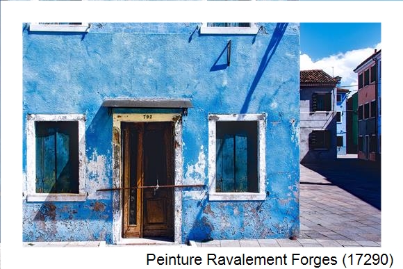 Rénovation façade à Forges (17290)