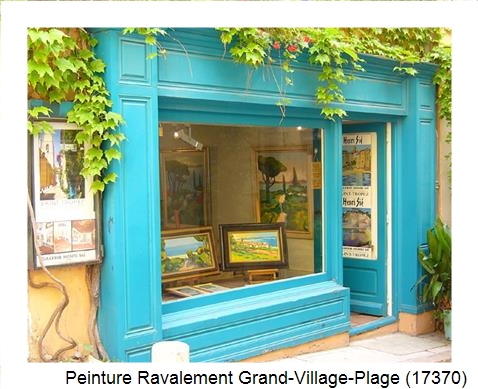¨Ravalement de façade à Grand-Village-Plage (17370)