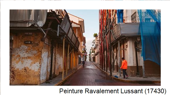 Rénovation façade à Lussant (17430)