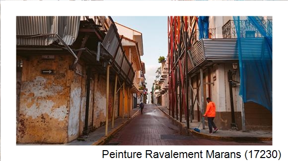 Rénovation façade à Marans (17230)