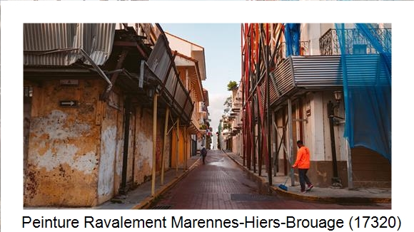 Rénovation façade à Marennes-Hiers-Brouage (17320)