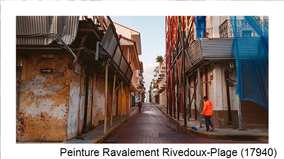 Rénovation façade à Rivedoux-Plage (17940)