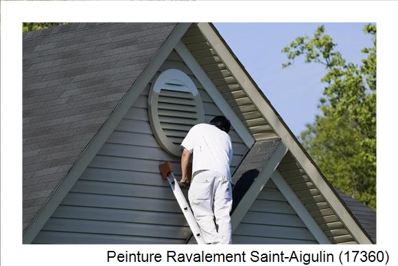 Peinture bardage à Saint-Aigulin (17360)