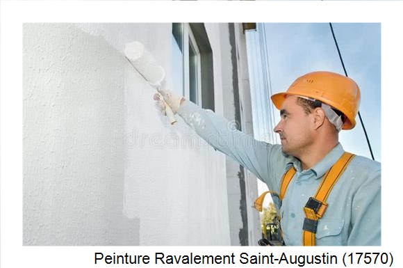 Peinture extérieur à Saint-Augustin (17570)