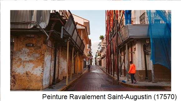 Rénovation façade à Saint-Augustin (17570)