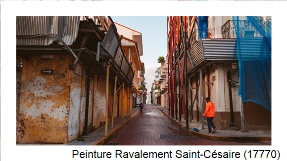 Rénovation façade à Saint-Césaire (17770)