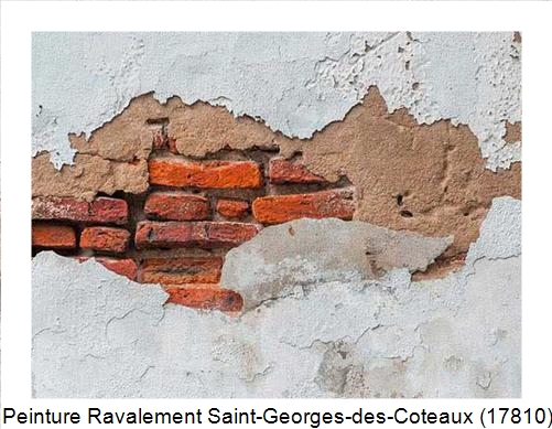 Ravalement de façade à Saint-Georges-des-Coteaux (17810)