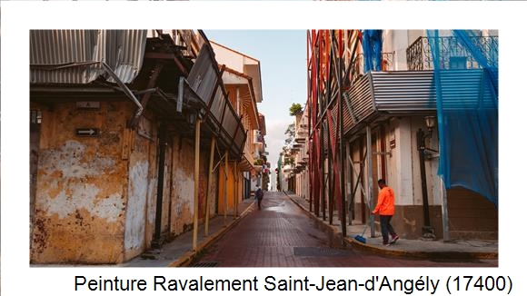 Rénovation façade à Saint-Jean-d'Angély (17400)