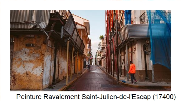 Rénovation façade à Saint-Julien-de-l'Escap (17400)