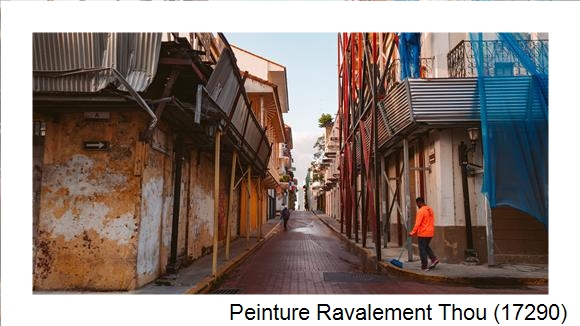 Rénovation façade à Thou (17290)