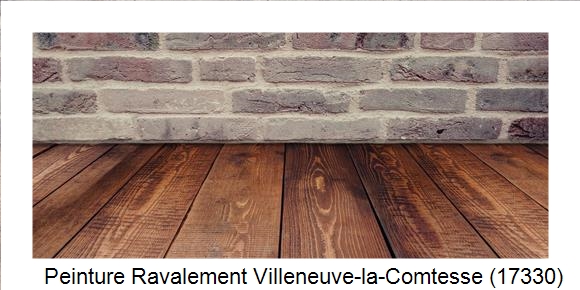Ravalement de façade à Villeneuve-la-Comtesse (17330)